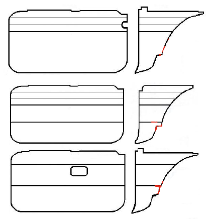 Rear Panels